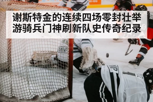 hockey goalie save