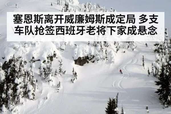 塞恩斯离开威廉姆斯成定局 多支车队抢签西班牙老将下家成悬念